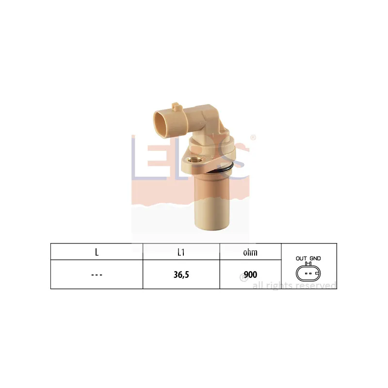 Capteur d'angle, vilebrequin EPS 1.953.379