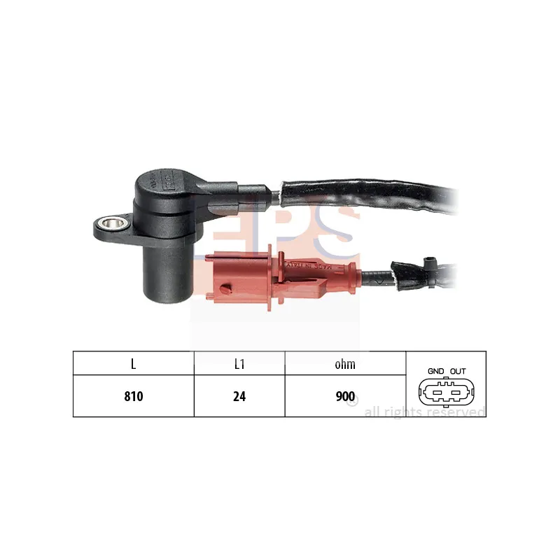 Capteur d'angle, vilebrequin EPS 1.953.384