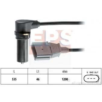 Capteur d'angle, vilebrequin EPS 1.953.391