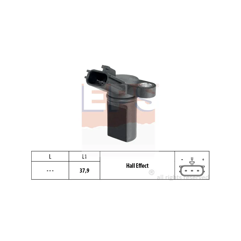Capteur d'angle, vilebrequin EPS 1.953.453