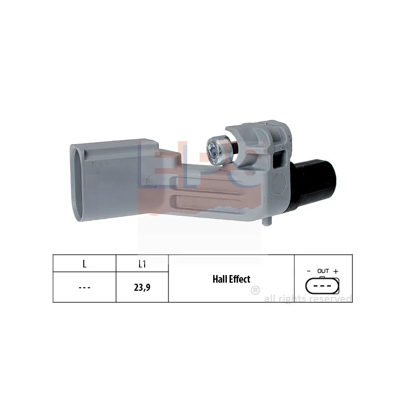Capteur d'angle, vilebrequin EPS 1.953.464