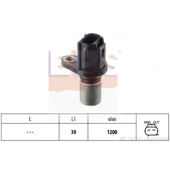 Capteur d'angle, vilebrequin EPS 1.953.500