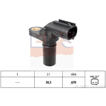 Capteur d'angle, vilebrequin EPS 1.953.522