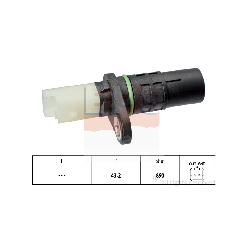 Capteur d'angle, vilebrequin EPS 1.953.555