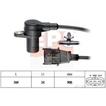 Capteur d'angle, vilebrequin EPS 1.953.564