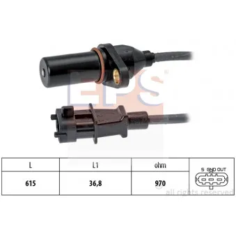 Capteur d'angle, vilebrequin EPS 1.953.569