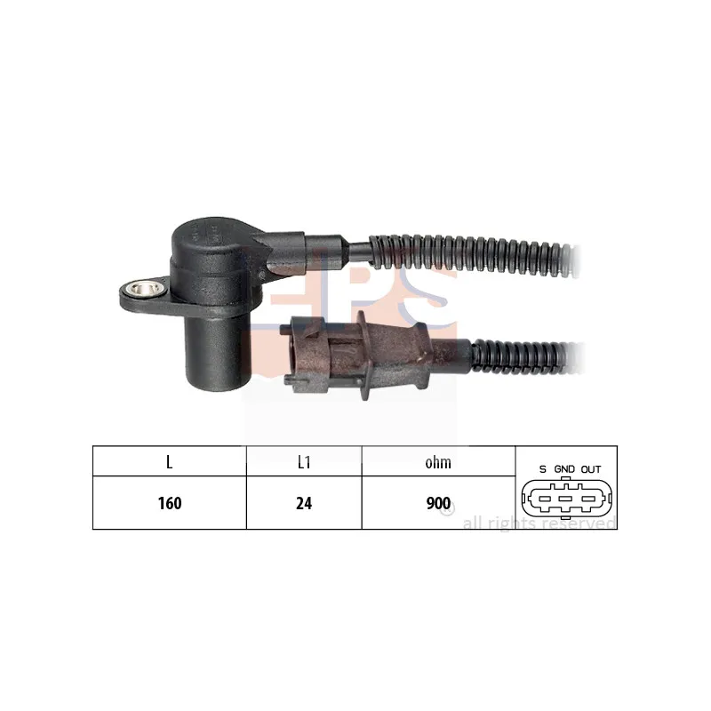 Capteur d'angle, vilebrequin EPS 1.953.588