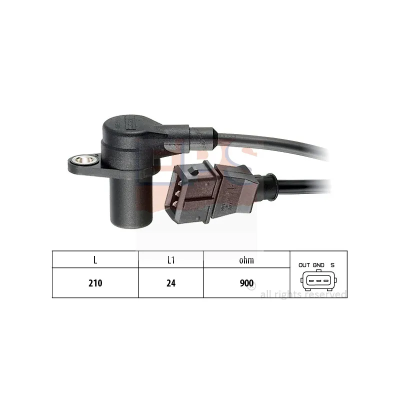 Capteur d'angle, vilebrequin EPS 1.953.593