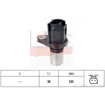 Capteur d'angle, vilebrequin EPS 1.953.594