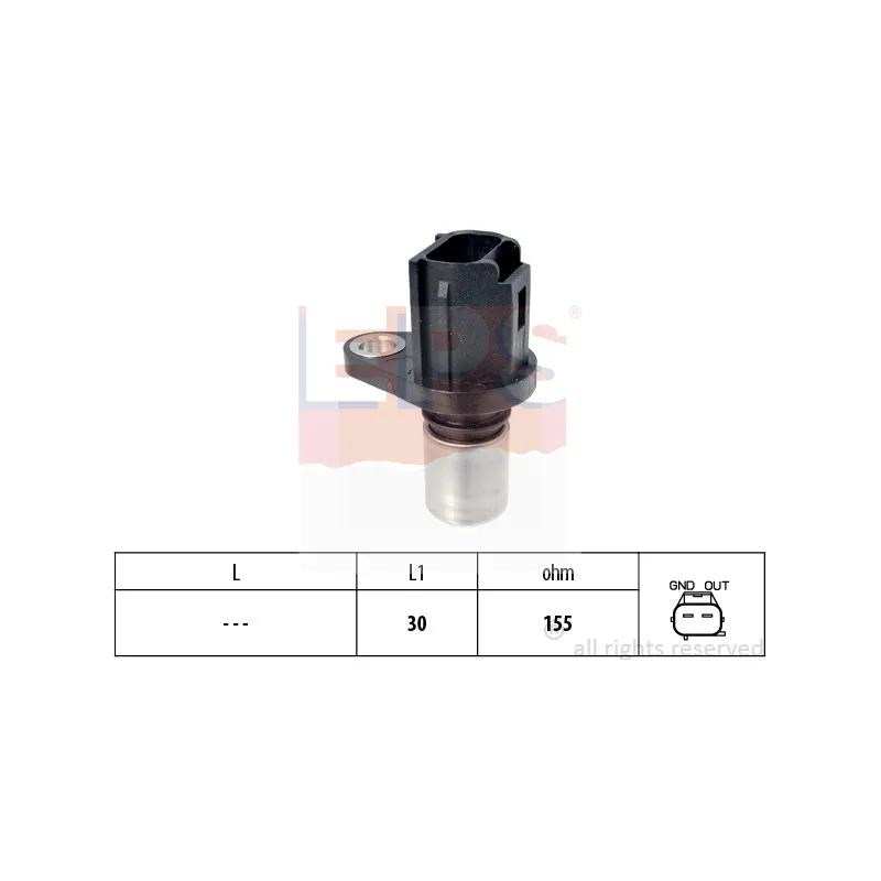 Capteur d'angle, vilebrequin EPS 1.953.594