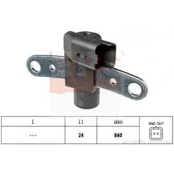 Capteur d'angle, vilebrequin EPS 1.953.600