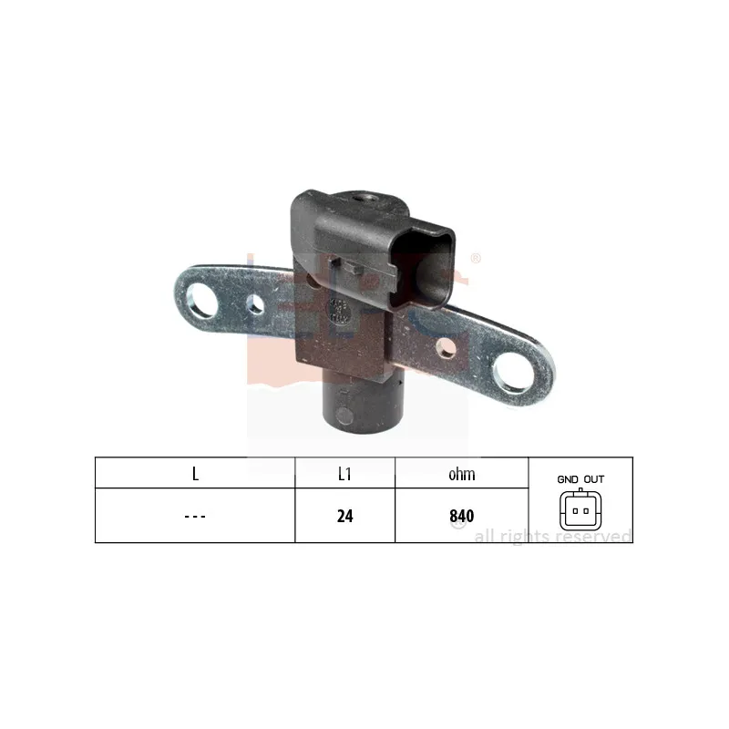 Capteur d'angle, vilebrequin EPS 1.953.600