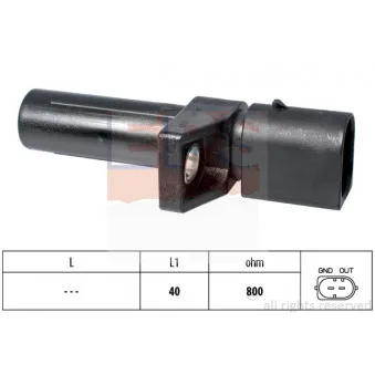 Capteur d'angle, vilebrequin EPS 1.953.608