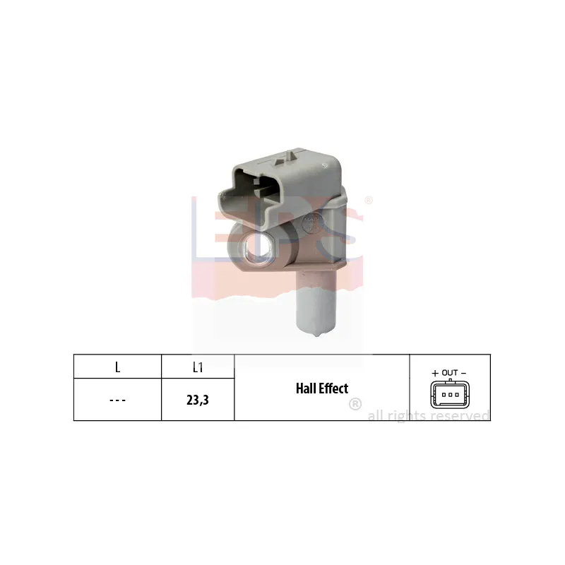 Capteur d'angle, vilebrequin EPS 1.953.632