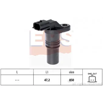 Capteur d'angle, vilebrequin EPS 1.953.645
