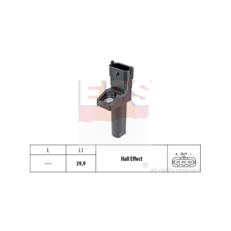 Capteur d'angle, vilebrequin EPS 1.953.654