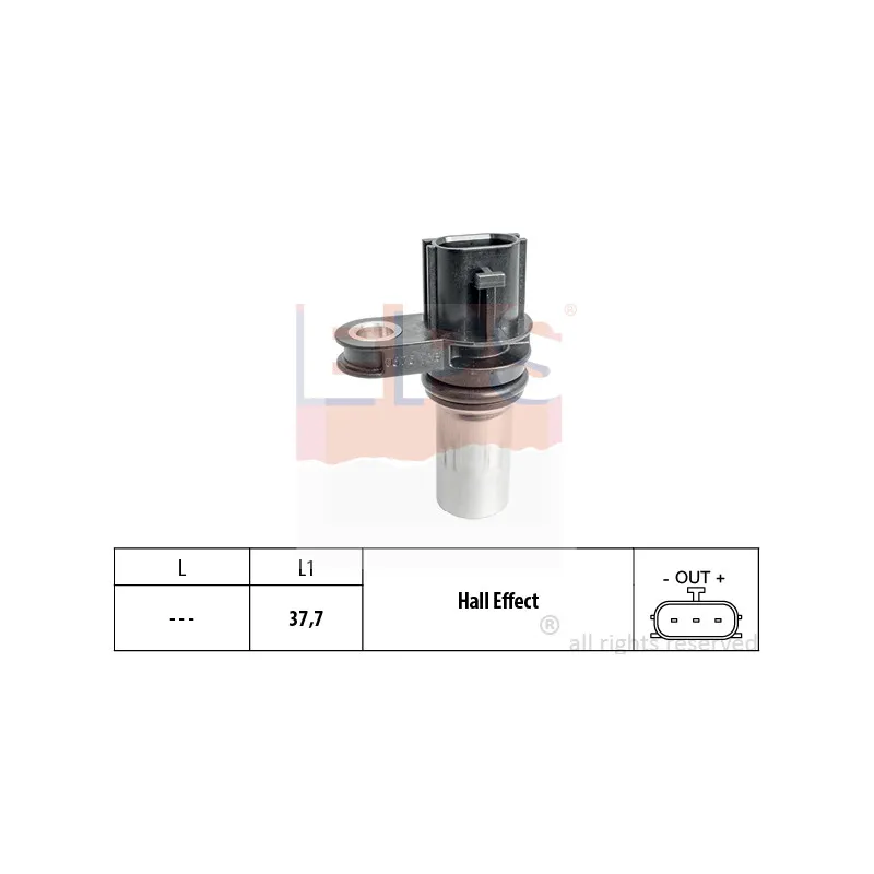 Capteur d'angle, vilebrequin EPS 1.953.675