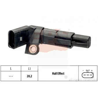 Capteur d'angle, vilebrequin EPS 1.953.683