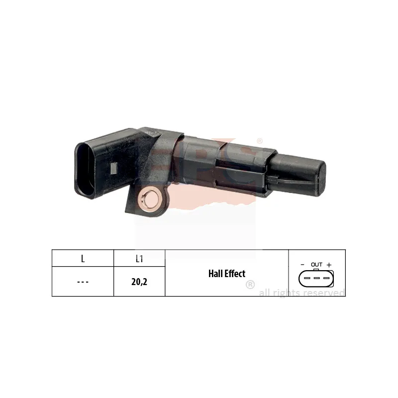 Capteur d'angle, vilebrequin EPS 1.953.683