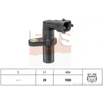 Capteur d'angle, vilebrequin EPS 1.953.697