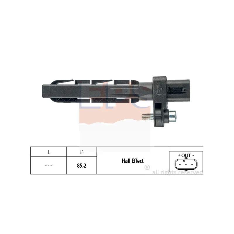 Capteur d'angle, vilebrequin EPS 1.953.758
