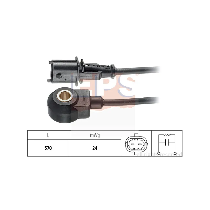 Capteur de cognement EPS 1.957.032
