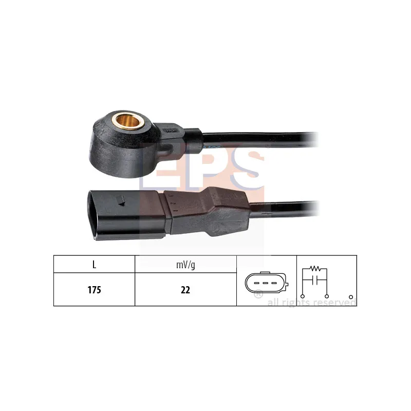 Capteur de cognement EPS 1.957.044