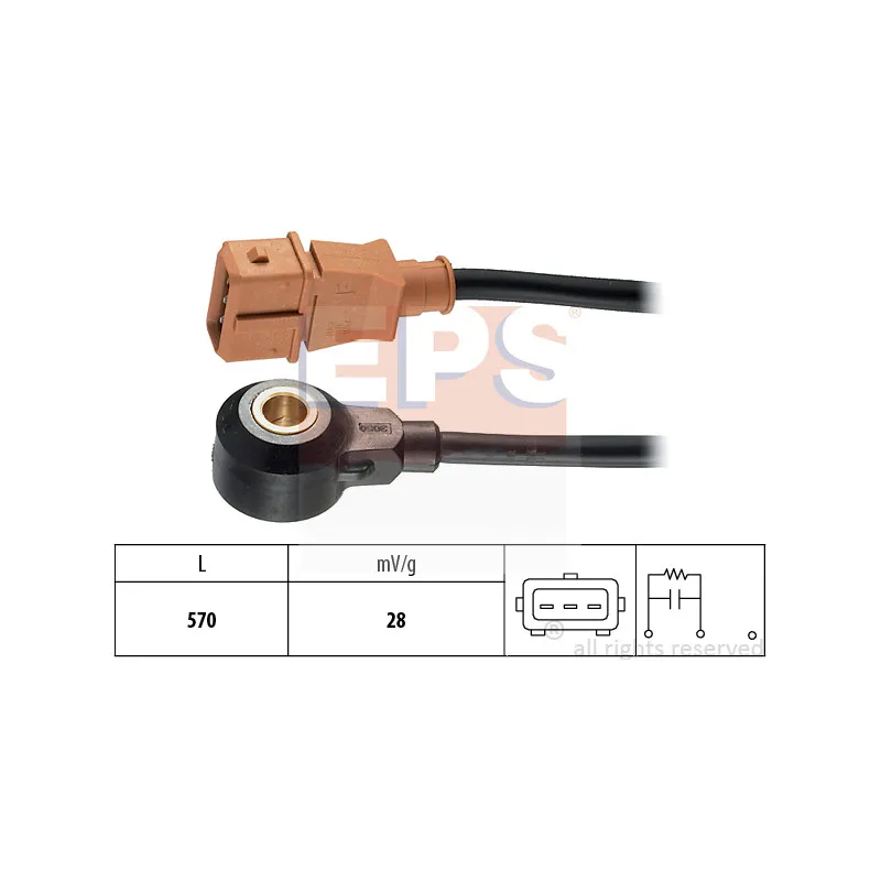 Capteur de cognement EPS 1.957.053