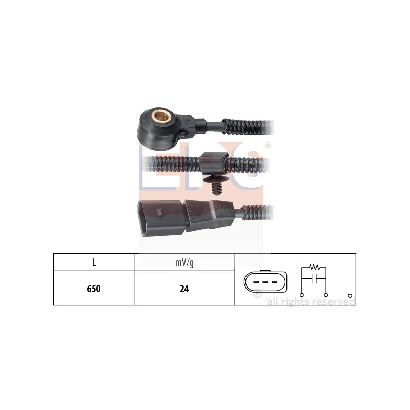 Capteur de cognement EPS 1.957.083