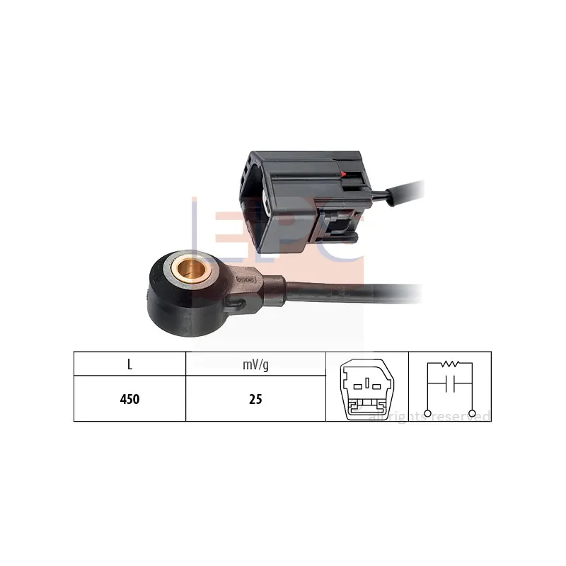 Capteur de cognement EPS 1.957.091