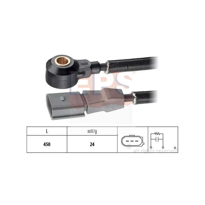 Capteur de cognement EPS 1.957.096
