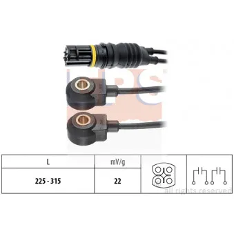 Capteur de cognement EPS 1.957.120