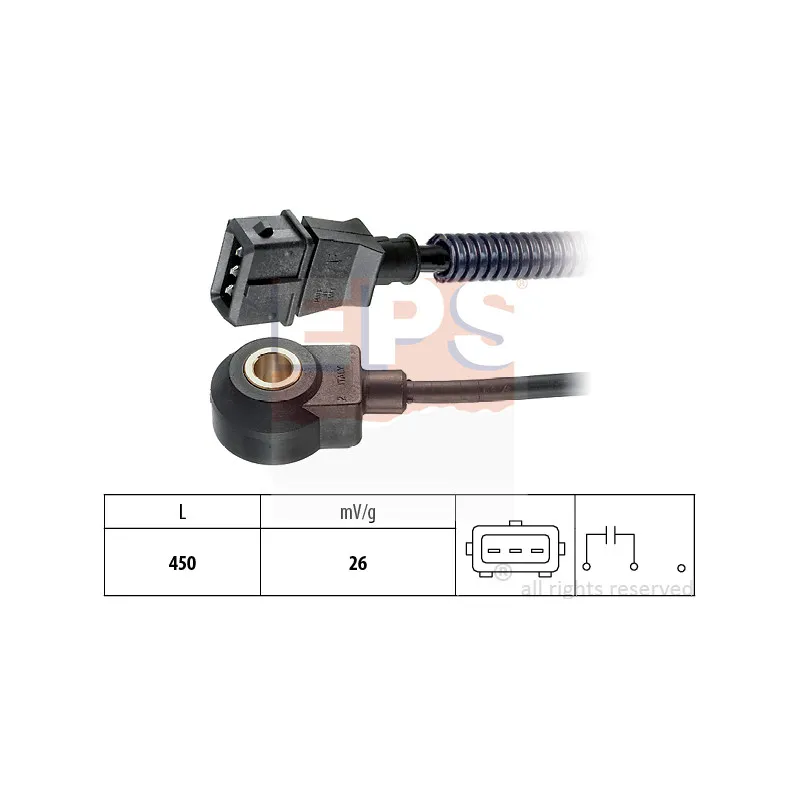 Capteur de cognement EPS 1.957.127