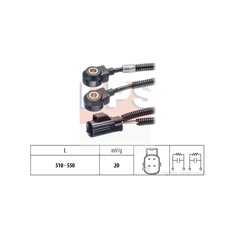 Capteur de cognement EPS 1.957.130