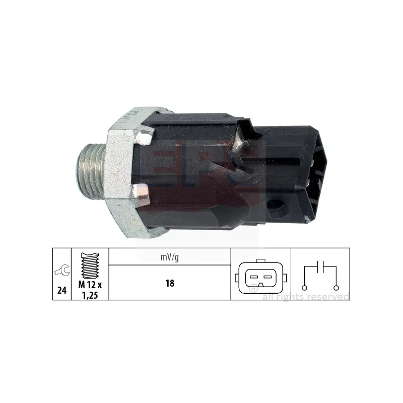Capteur de cognement EPS 1.957.224