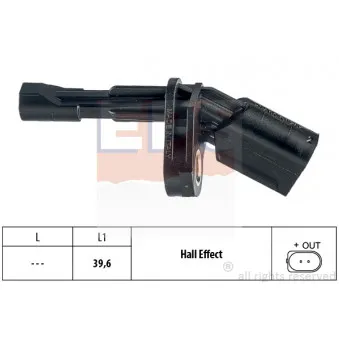 Capteur, vitesse de roue EPS 1.960.174