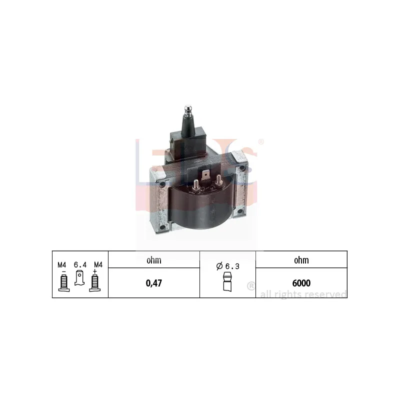 Bobine d'allumage EPS 1.970.107