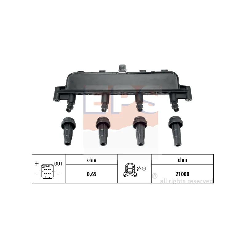 Bobine d'allumage EPS 1.970.405