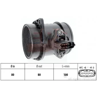 Débitmètre de masse d'air EPS 1.991.088