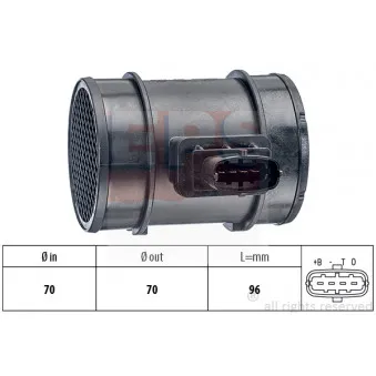 Débitmètre de masse d'air EPS 1.991.276