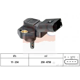 Capteur, pression de suralimentation EPS 1.993.012