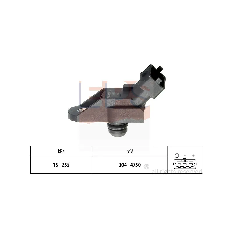 Capteur, pression de suralimentation EPS 1.993.014