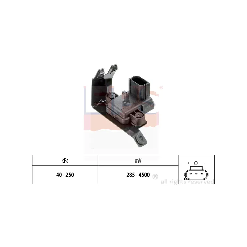 Capteur, pression de suralimentation EPS 1.993.020