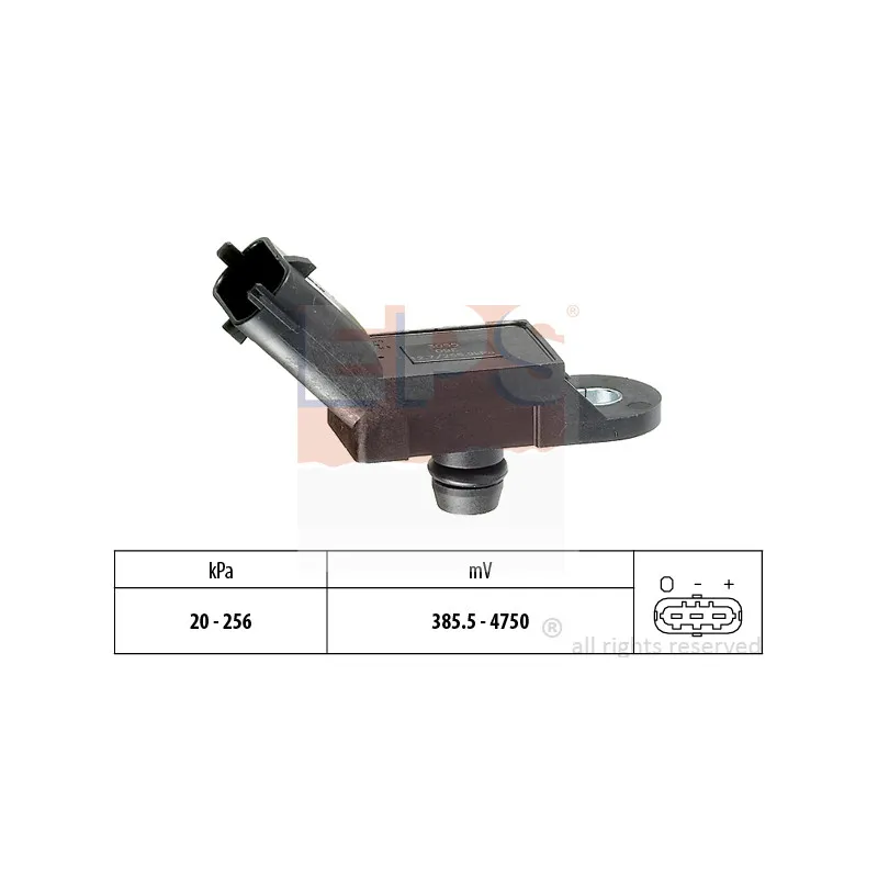 Capteur, pression de suralimentation EPS 1.993.055