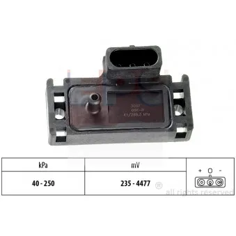 Capteur, pression de suralimentation EPS 1.993.057