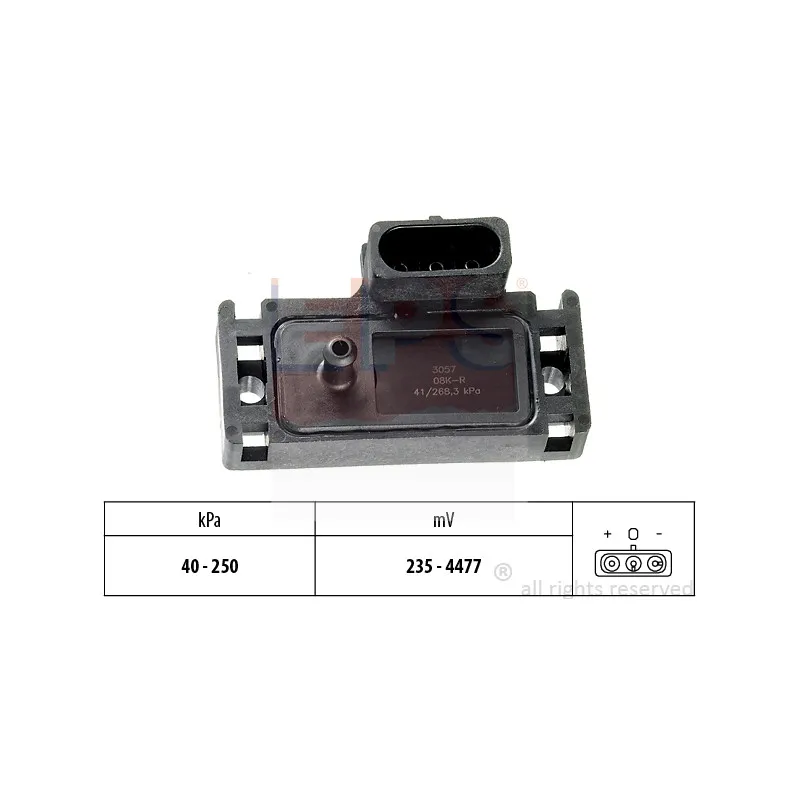 Capteur, pression de suralimentation EPS 1.993.057