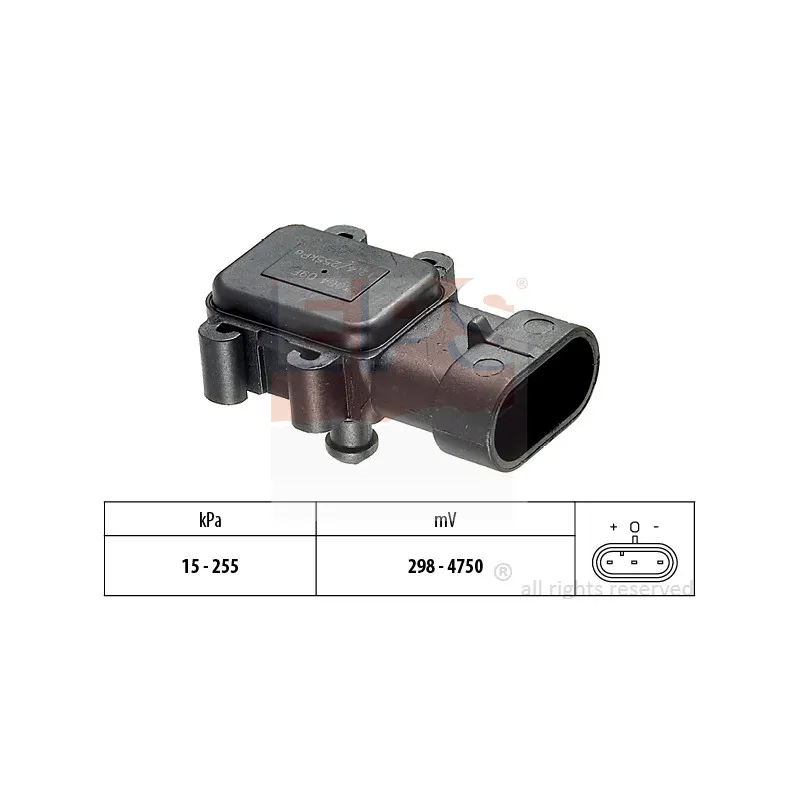 Capteur, pression de suralimentation EPS 1.993.064