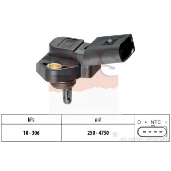 Capteur, pression de suralimentation EPS 1.993.073