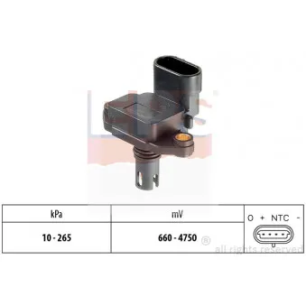 Capteur, pression de suralimentation EPS 1.993.089