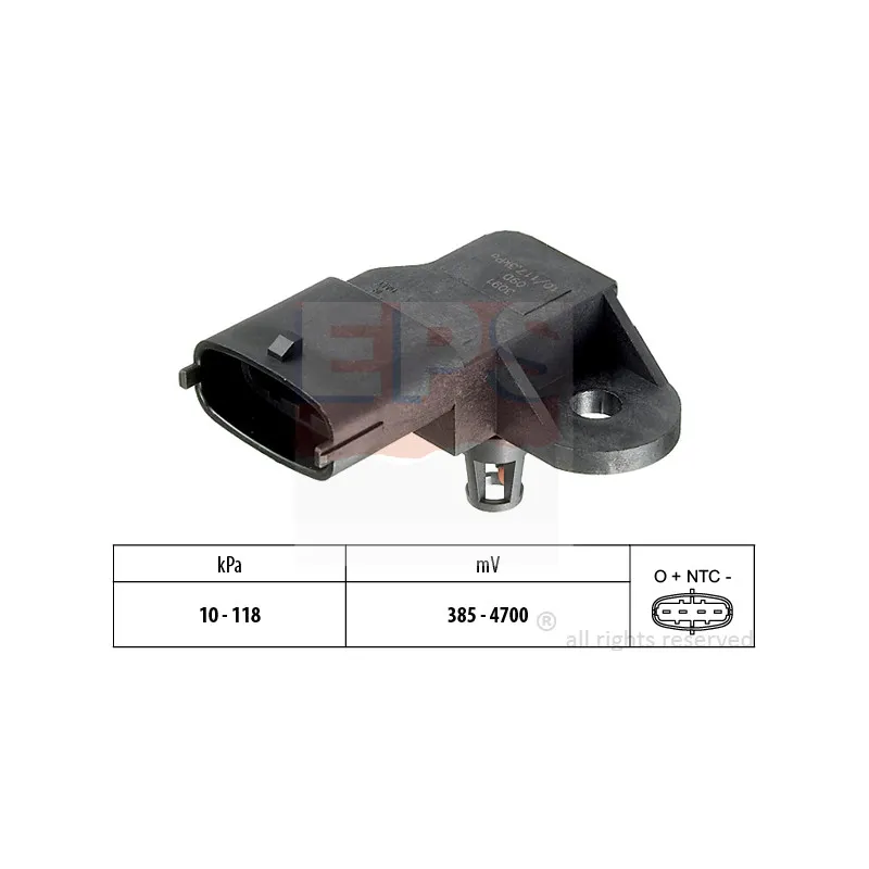 Capteur, pression de suralimentation EPS 1.993.091